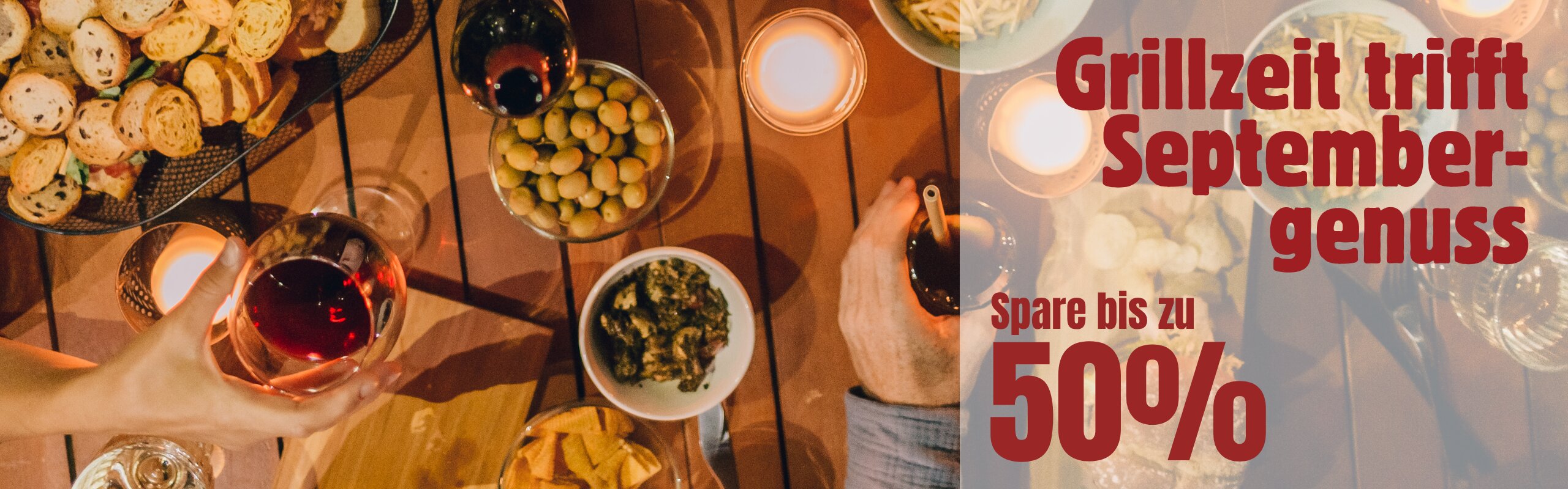 Rabatte auf Grill- und Septemberweine
