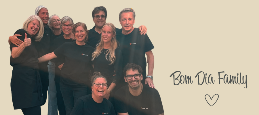 Alle Mitglieder der Bom Dia Familie