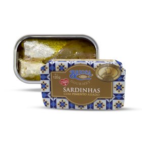 Sardinen mit ger&ouml;steter Paprika Briosa Gourmet
