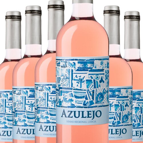 5+1 Flaschen Angebot Azulejo Rosado Vinho Leve