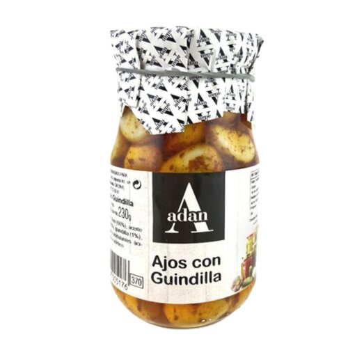 Eingelegter Knoblauch mit Chili