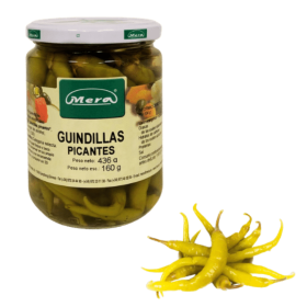 Grüne Chilischoten / Guindillas pikant