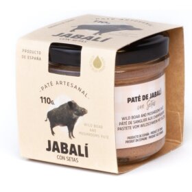 Wildschweinpaté mit Pilzen D.G.