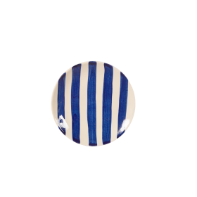Azul Listas - Teller 19 cm blau