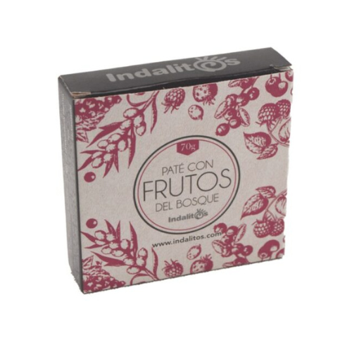 Indalitos Paté con Frutos del Bosque