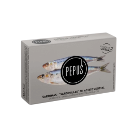 PEPUS Kleine Sardinen in Pflanzenöl