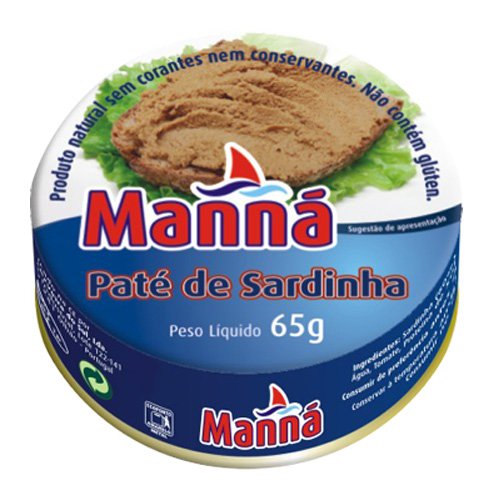 Pate de Sardinha Manna 65 g