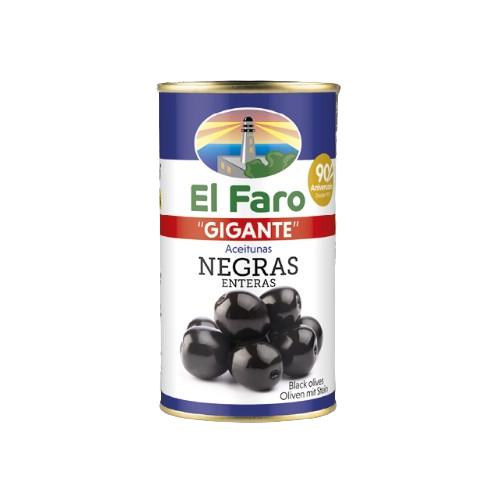 El Faro Oliven Gigante schwarz mit Stein