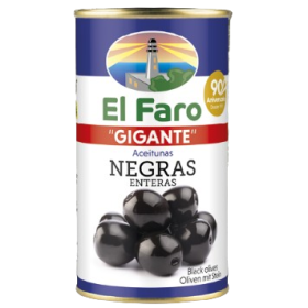 El Faro Oliven Gigante schwarz mit Stein