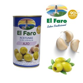 El Faro Oliven mit Knoblauch
