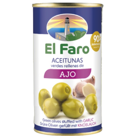 El Faro Oliven mit Knoblauch