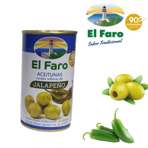 El Faro Oliven mit Jalapeno