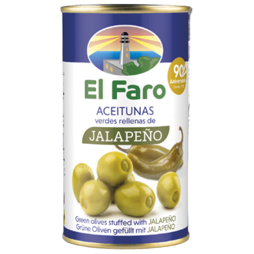 El Faro Oliven mit Jalapeno
