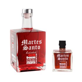 Gin Frutos Rojos Tridestilada Martes Santo 0,1l